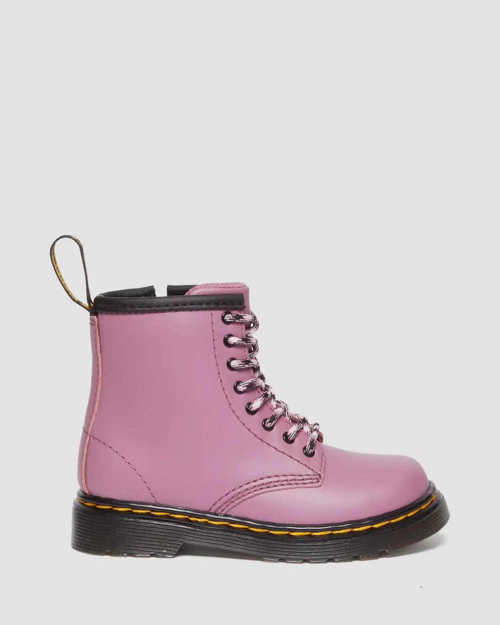Toddler 1460 Muted Leather Lace Up Boots