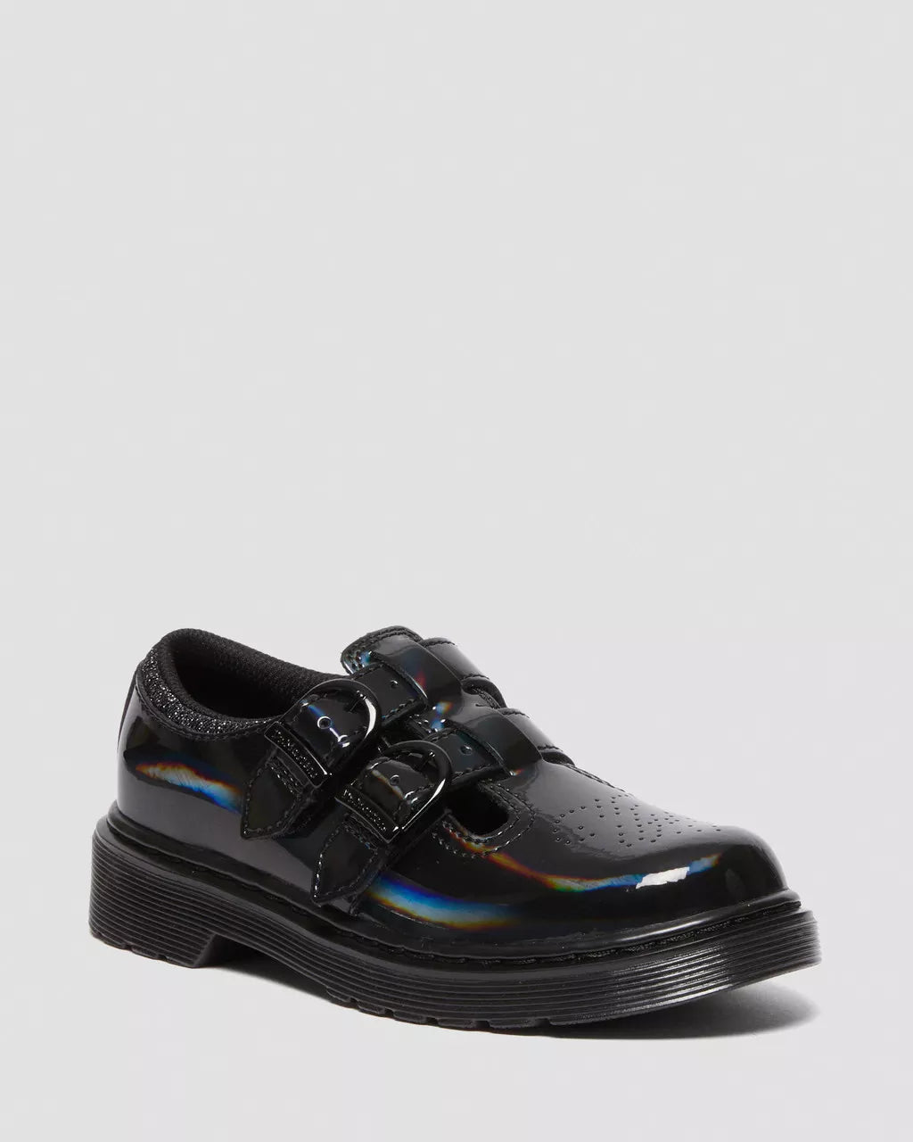 DR MARTENS Junior 8065 Rainbow Mary Jane Shoes