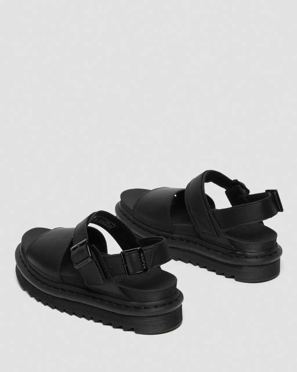 DR MARTENS Voss Hydro Leather Strap Sandals