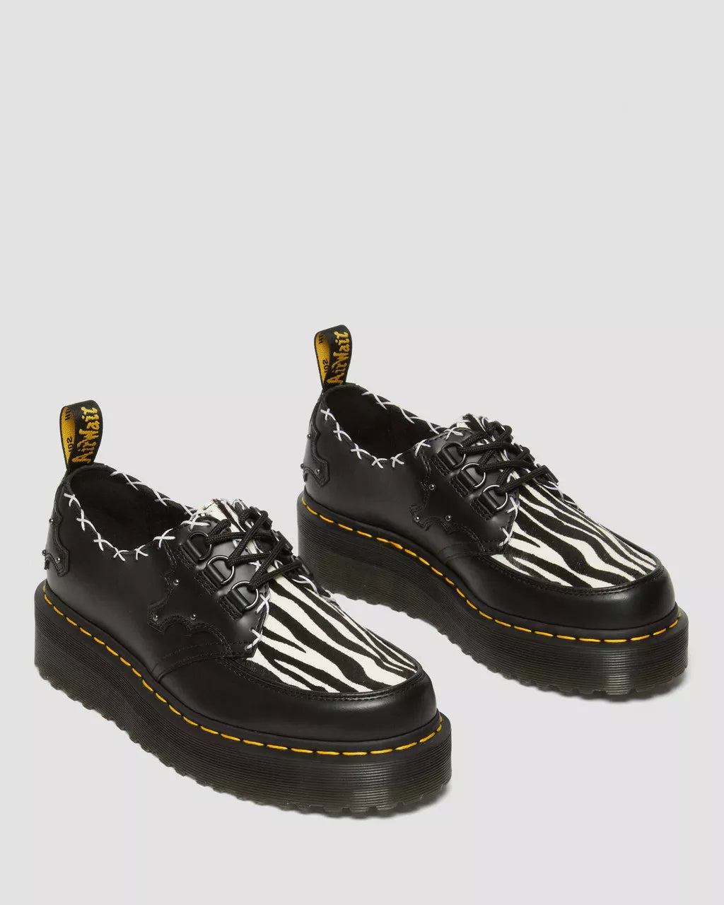 DR MARTENS Ramsey 3-eye Leather Platform Creepers