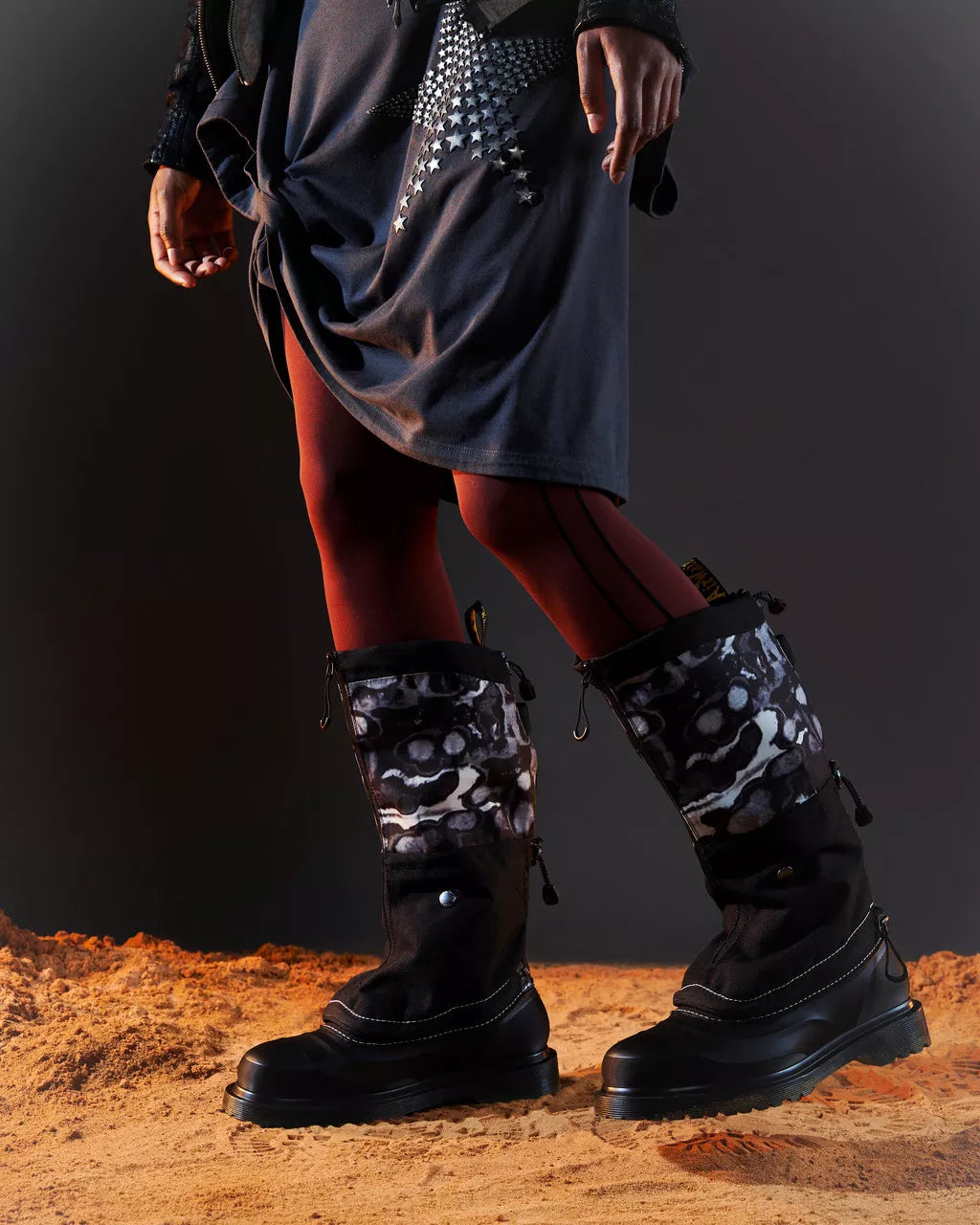 DR MARTENS 14xx Removable Gaiters Sub Boots