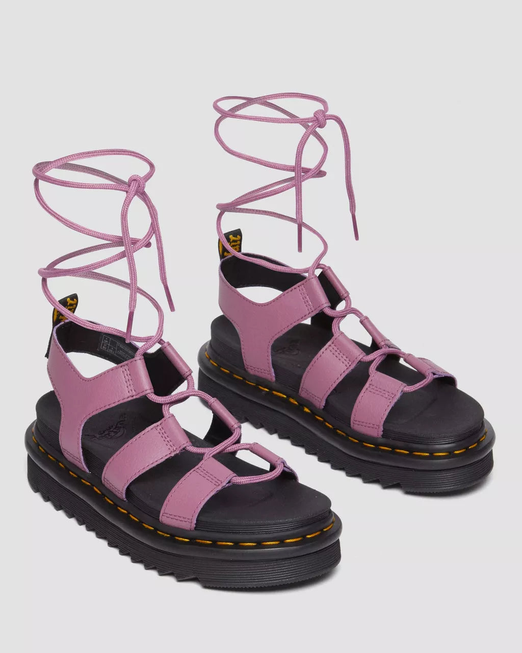 DR MARTENS Nartilla Leather Gladiator Sandals