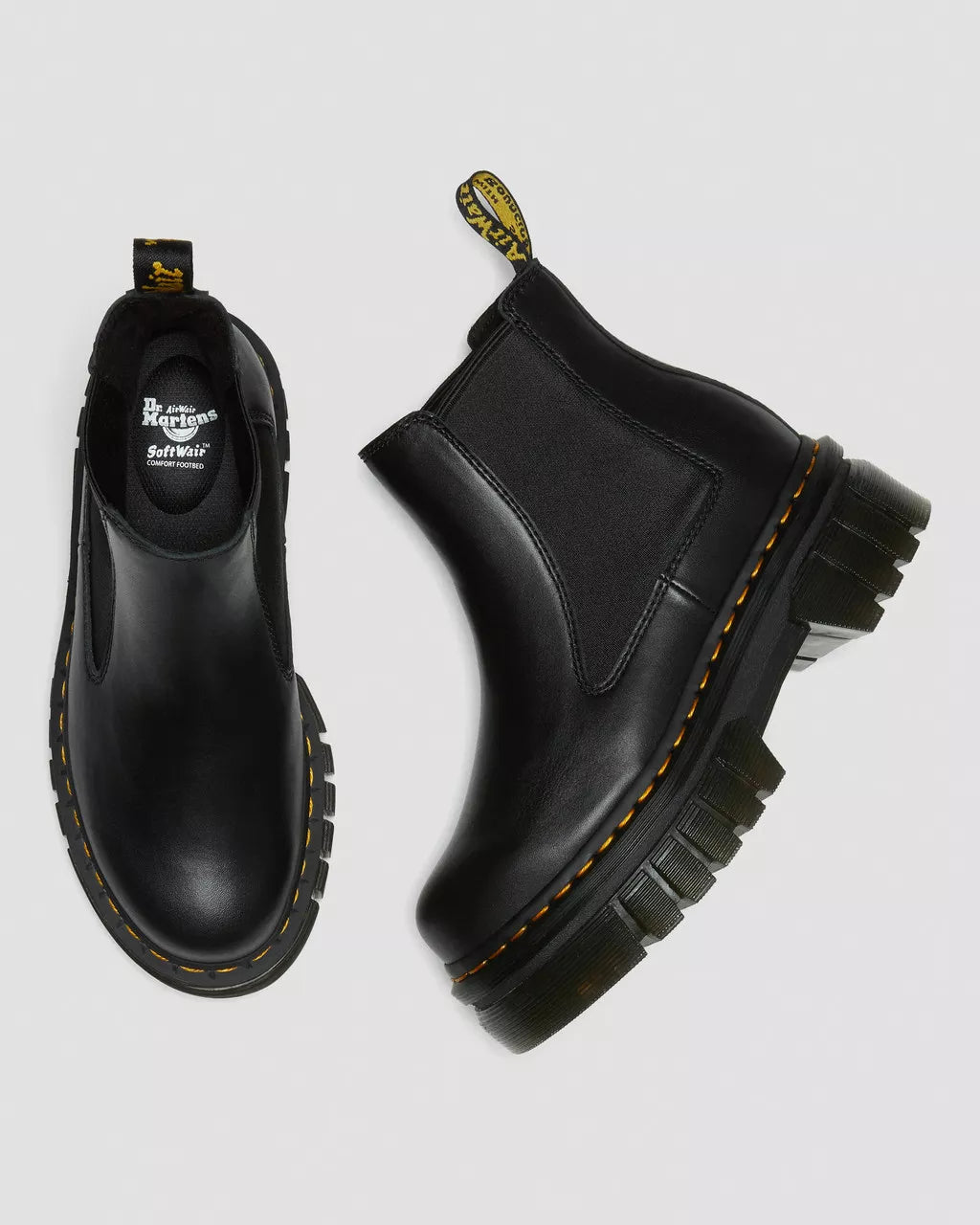 Audrick Nappa Lux Leather Platform Chelsea Boots