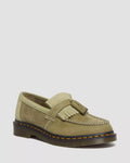 DR MARTENS Adrian Tumbled Nubuck Leather Tassel Loafers
