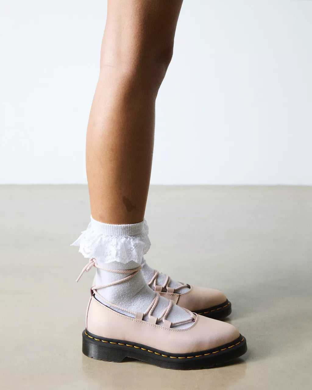 Elphie Ii Iridescent Leather Ballet Flats