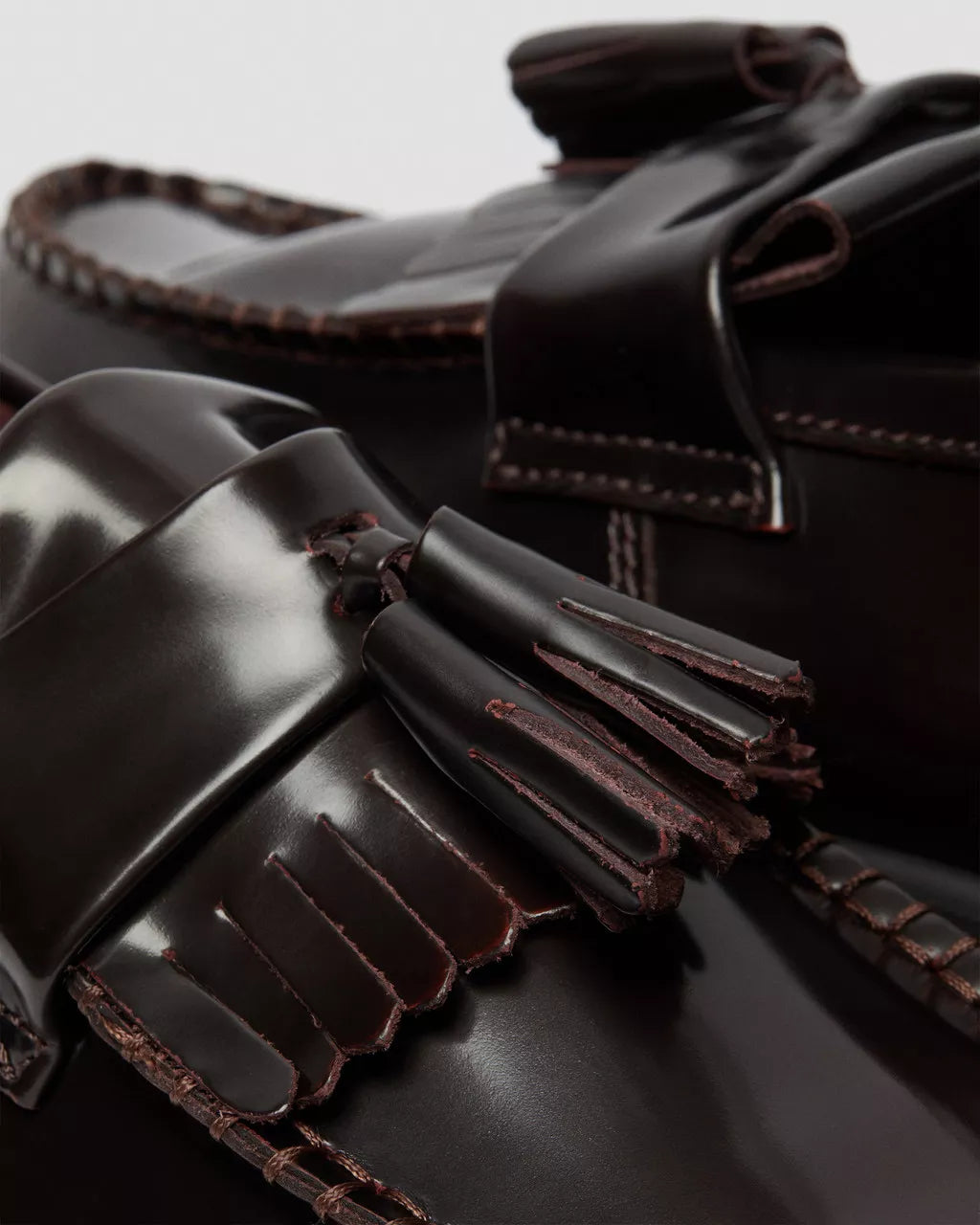 Adrian Arcadia Leather Tassel Loafers
