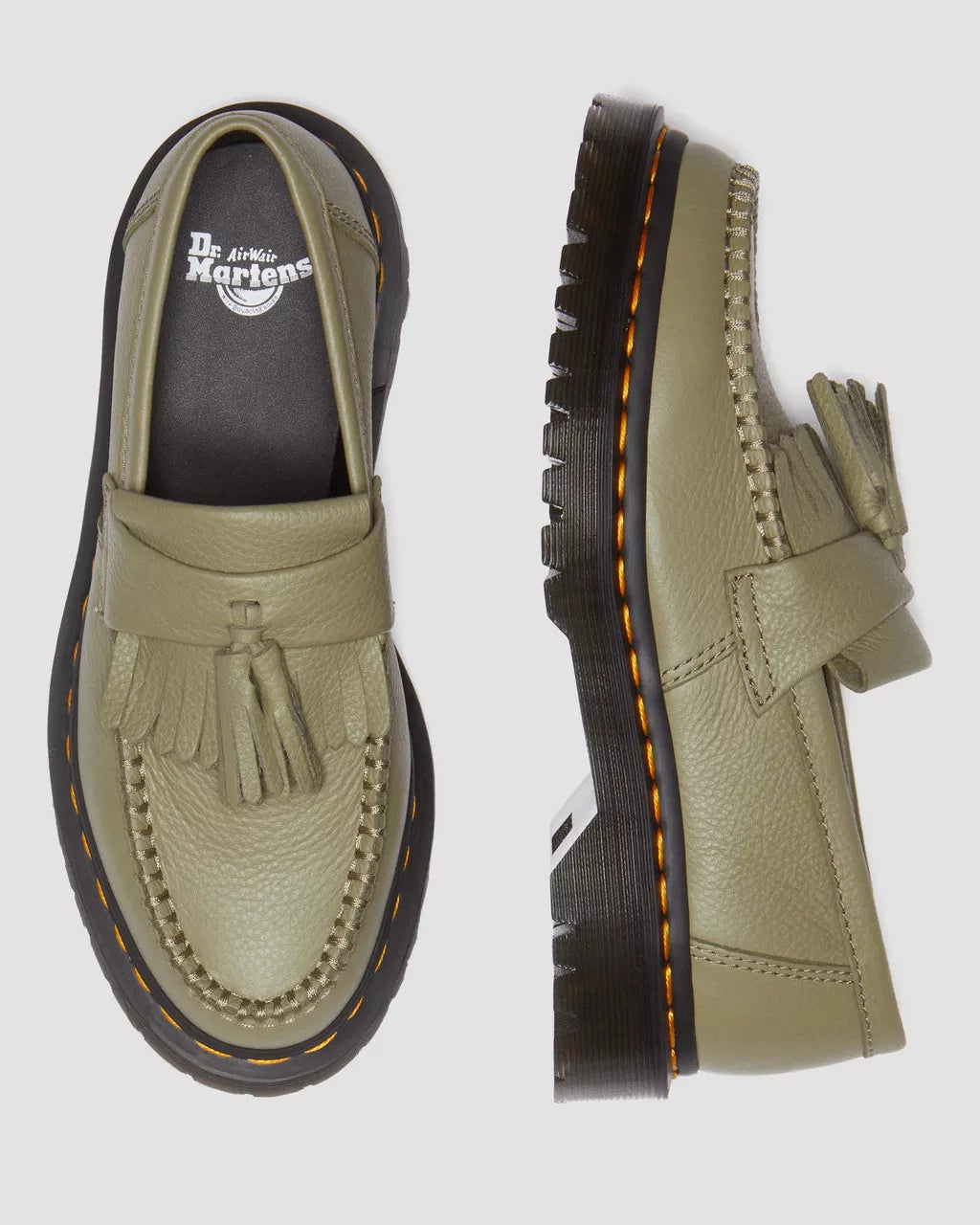 DR MARTENS Adrian Virginia Leather Tassel Loafers