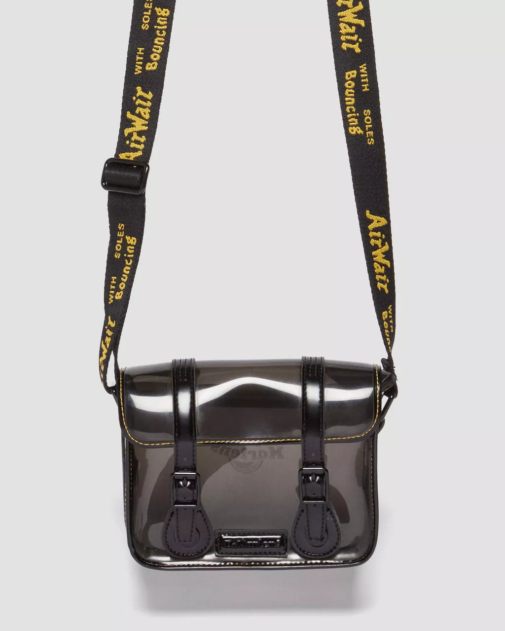DR MARTENS 7 Inch Clear PU Satchel