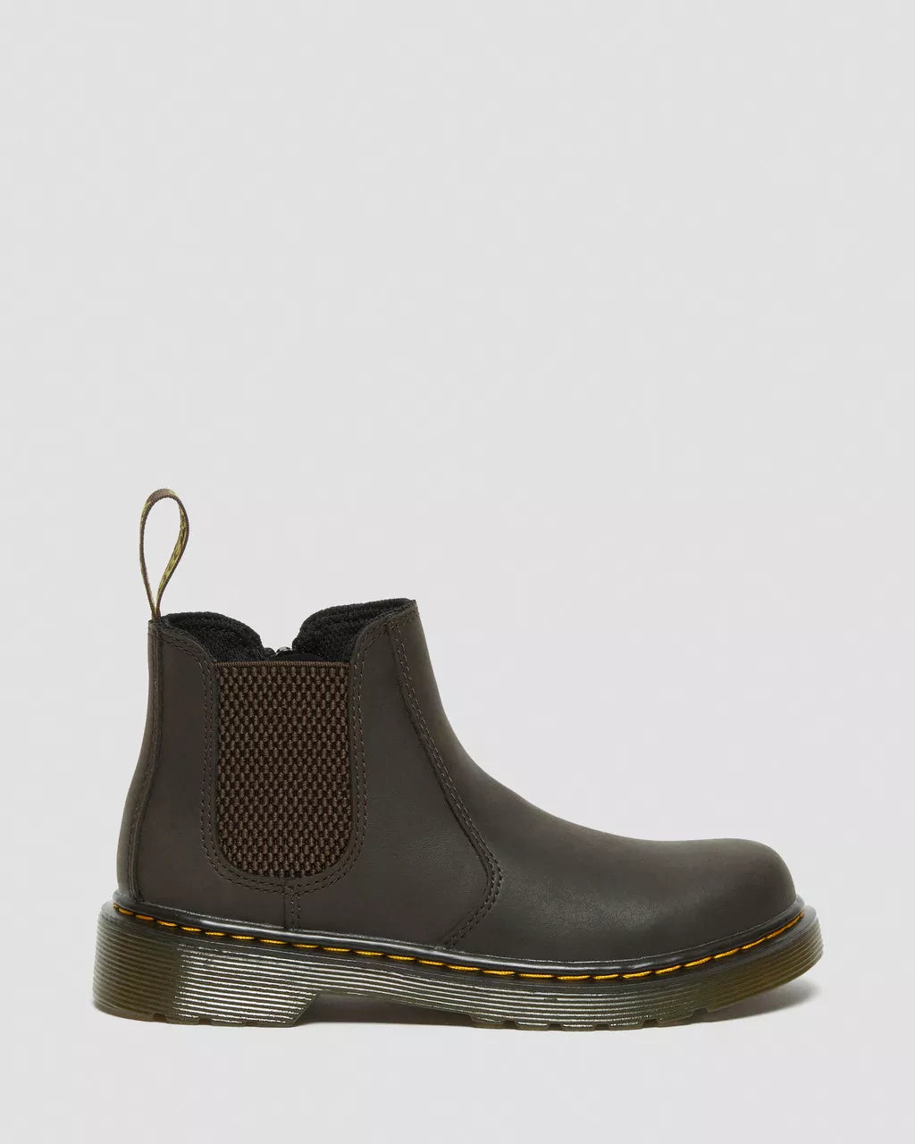 DR MARTENS 2976 JUNIOR LEATHER CHELSEA BOOTS