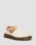 DR MARTENS Jorge II Suede &amp; Leather Slingback Mules