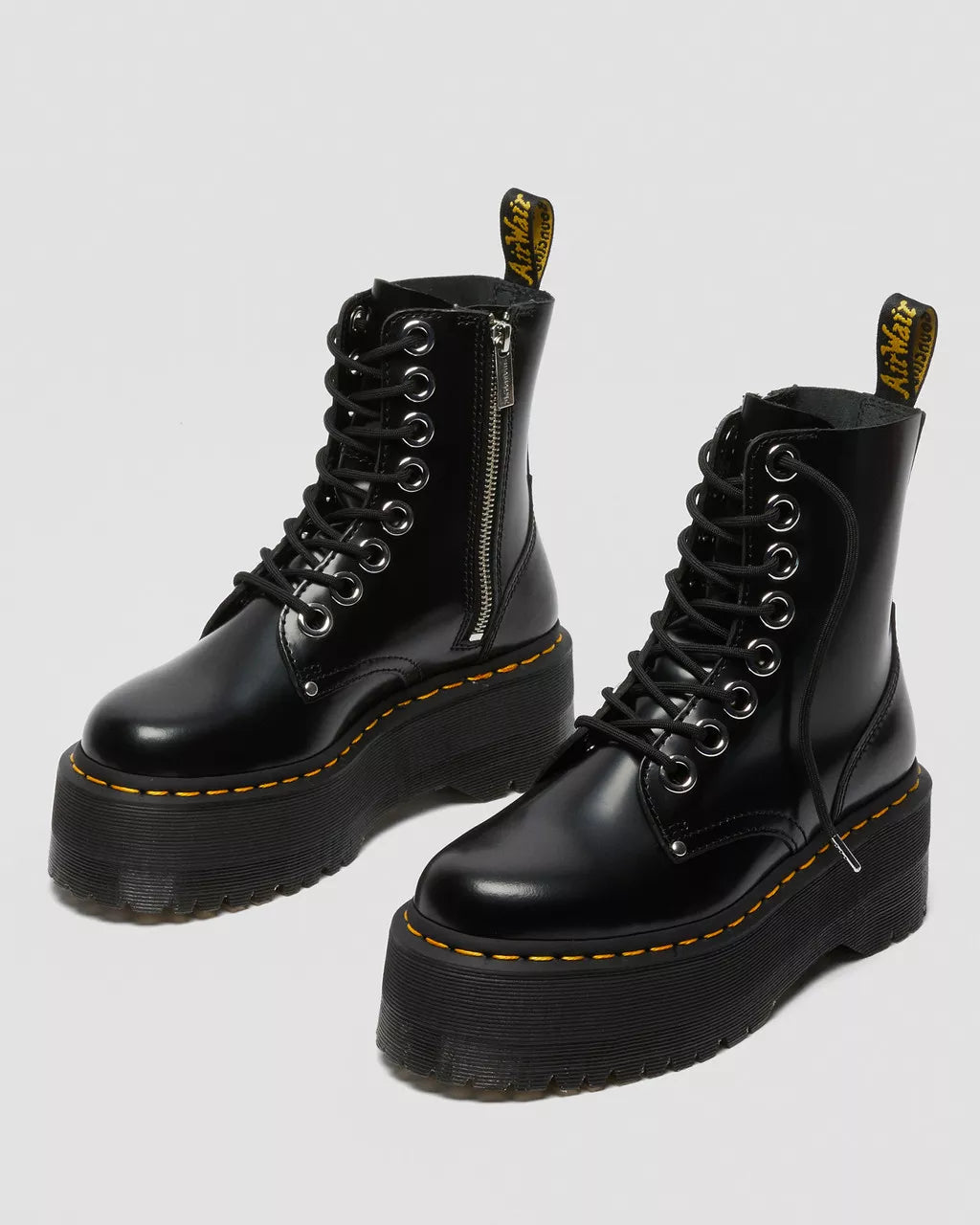 Jadon Max Buttero Leather Platform Boots