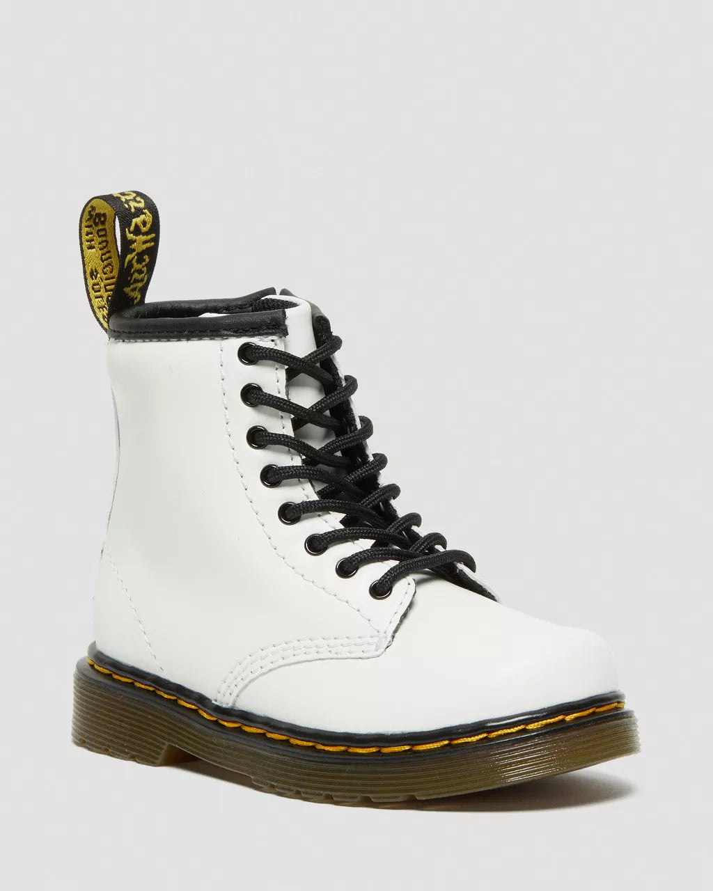 DR MARTENS Toddler 1460 Muted Leather Lace Up Boots