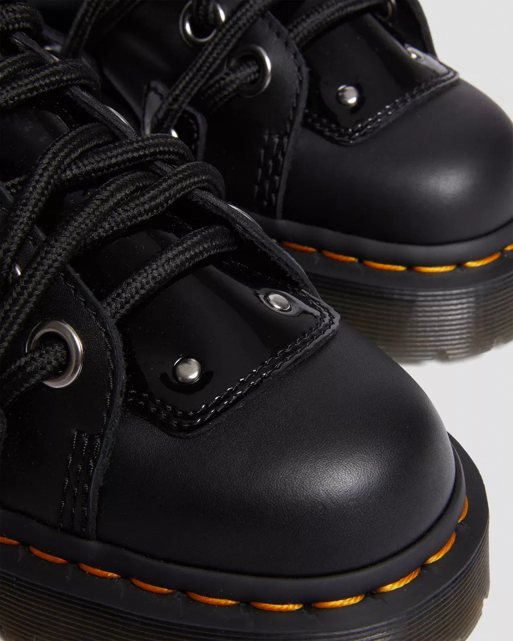 DR MARTENS Daria 1B60 Bex Leather Lace Up Knee High Boots