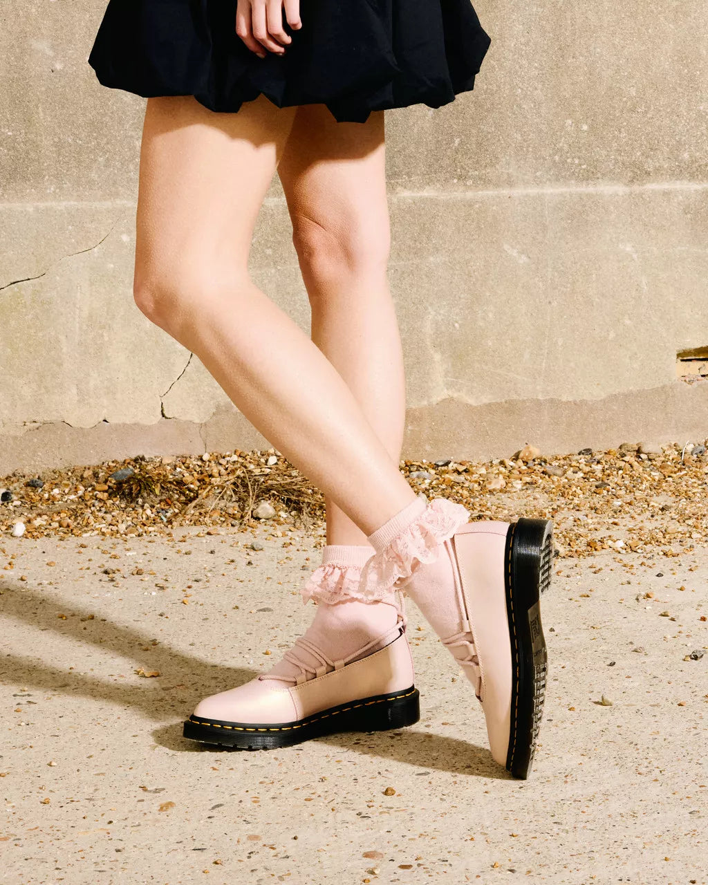 Elphie Ii Iridescent Leather Ballet Flats