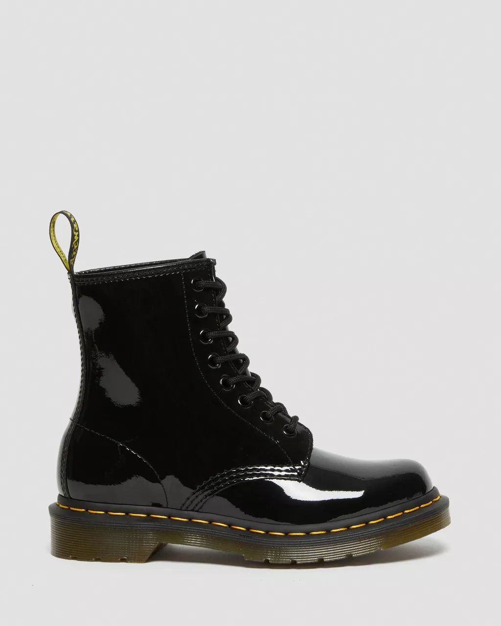 1460 Patent Leather Lace Up Boots