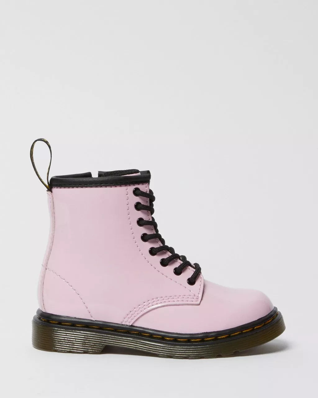 DR MARTENS Toddler 1460 Patent Leather Lace Up Boots