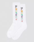 For Pride Vertical Logo Cotton Blend Socks