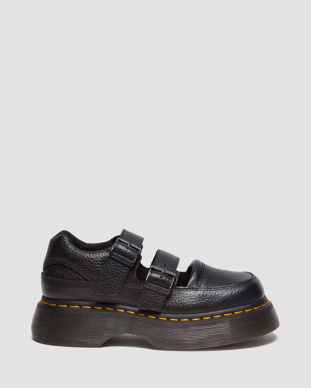 Buzz Milled Nappa Leather Mary Jane Shoes