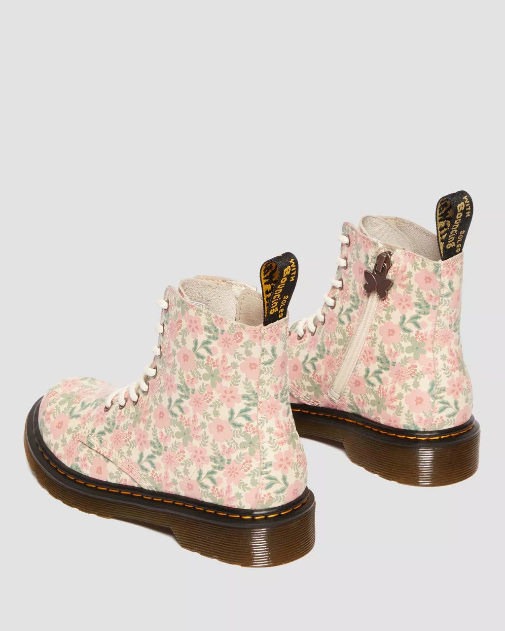 Junior 1460 Floral Leather Boots