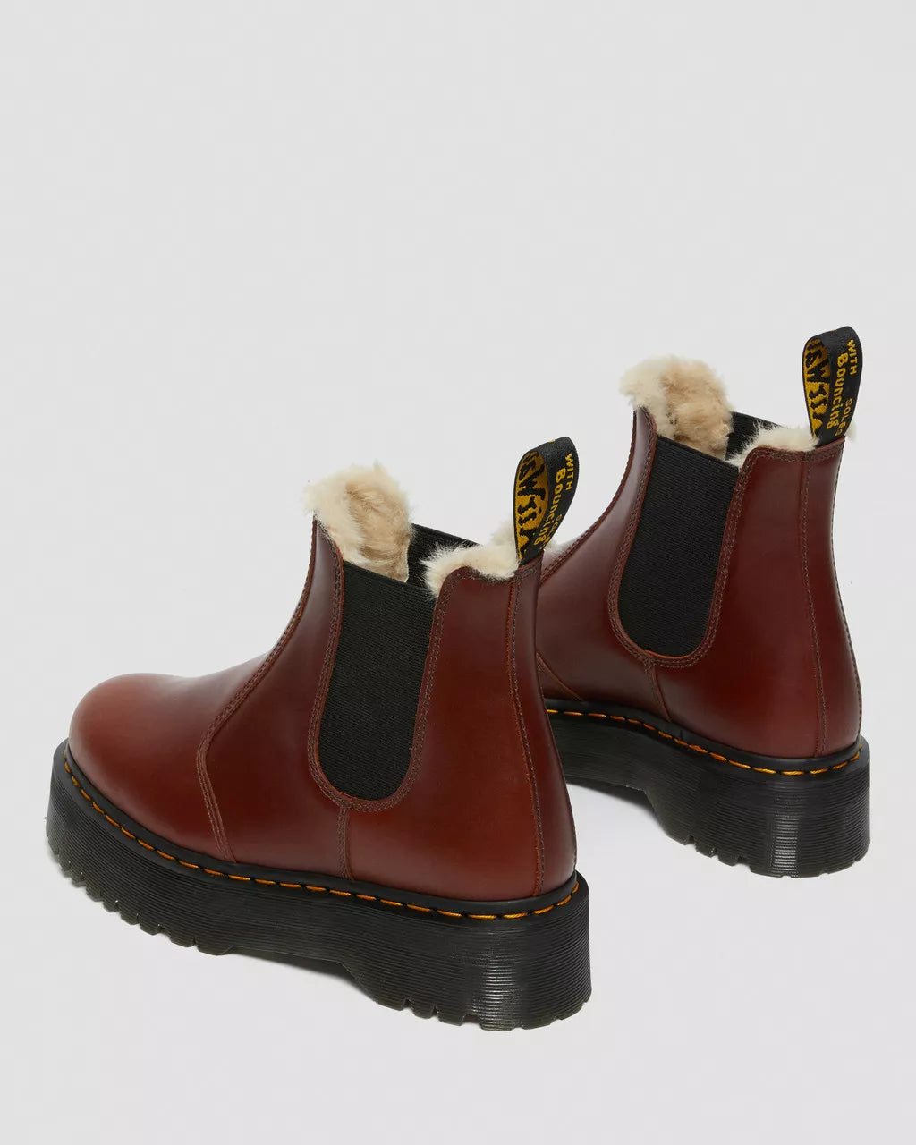 2976 Quad Faux Fur Lined Platform Boots