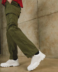 DR MARTENS Reeder Suede &amp; Poly Utility Shoes