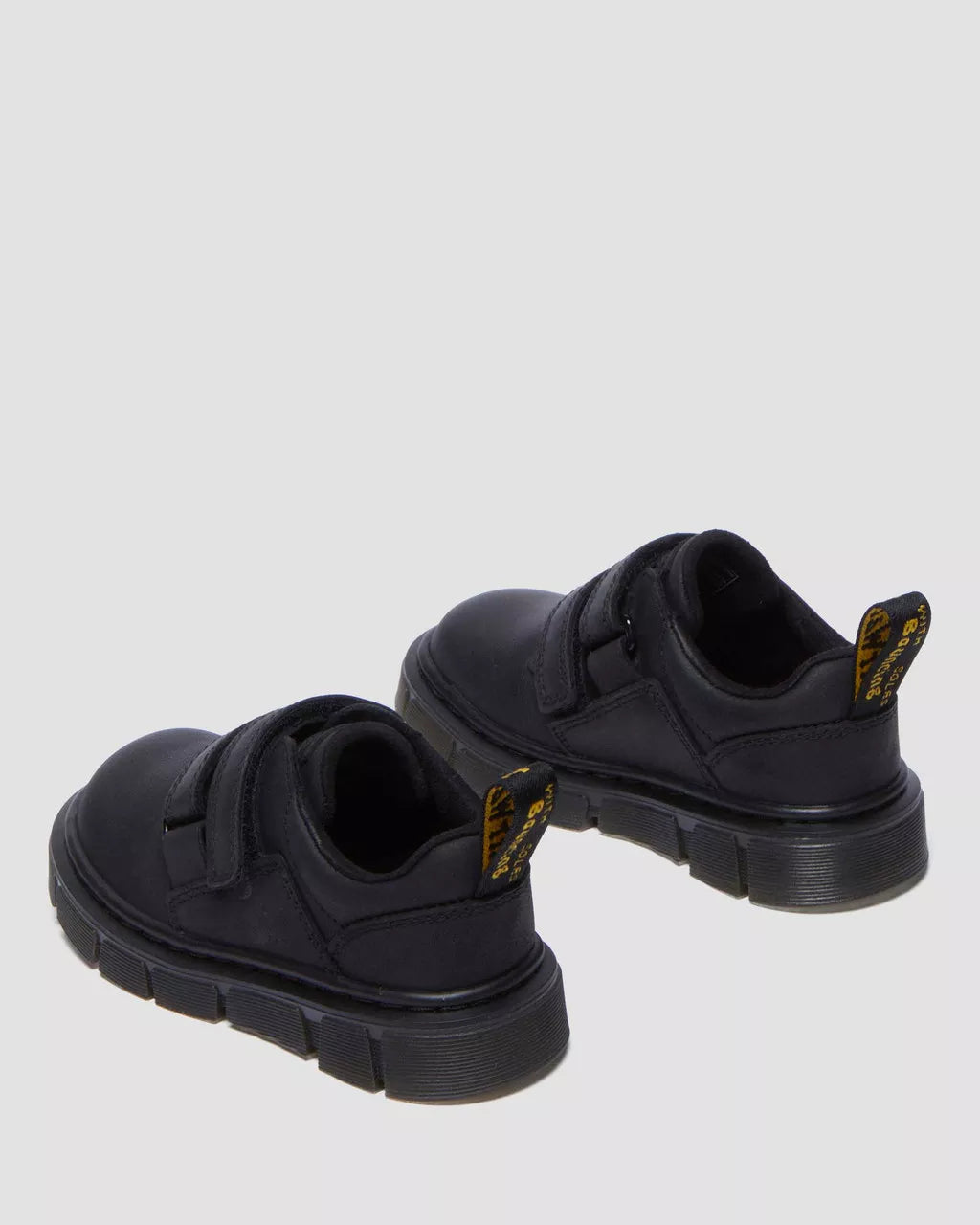 DR MARTENS Toddler Raffe Leather Strap Shoes