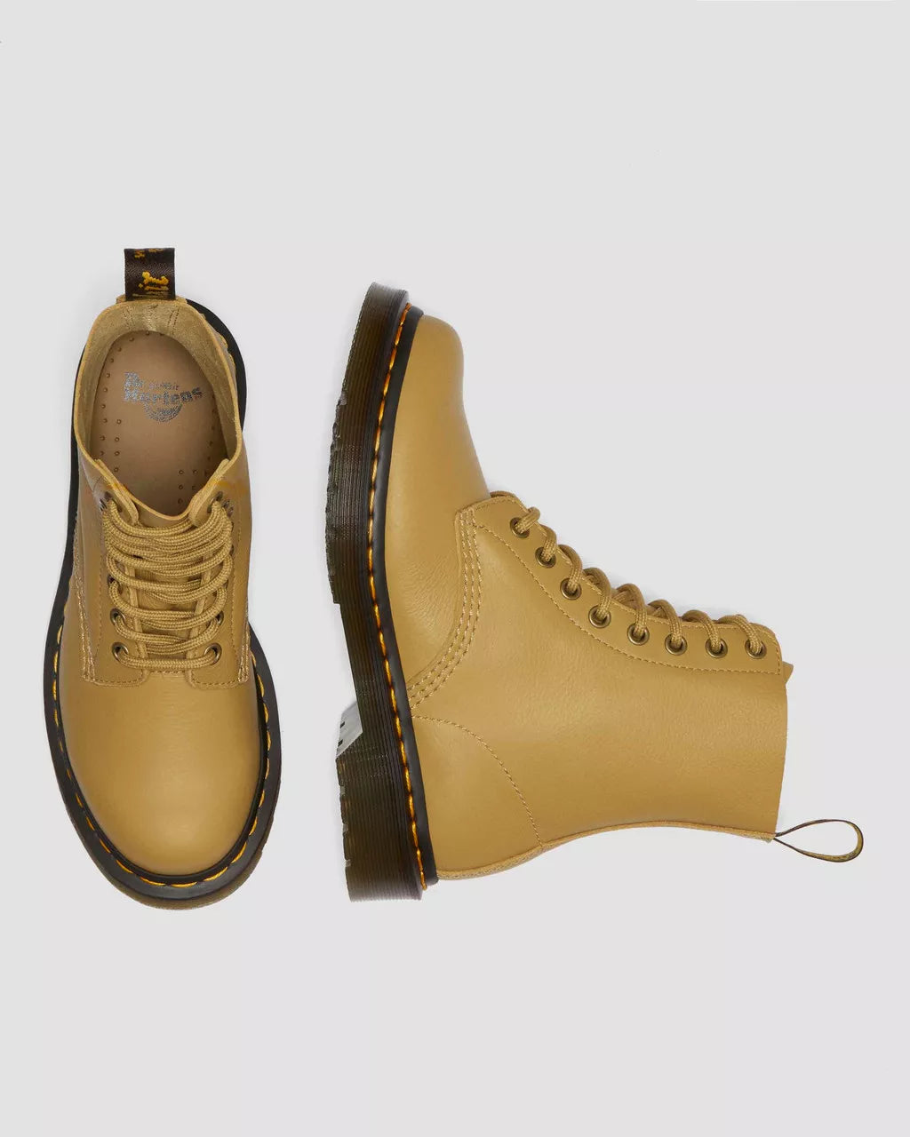 DR MARTENS 1460 Pascal Virginia Leather Lace Up Boots