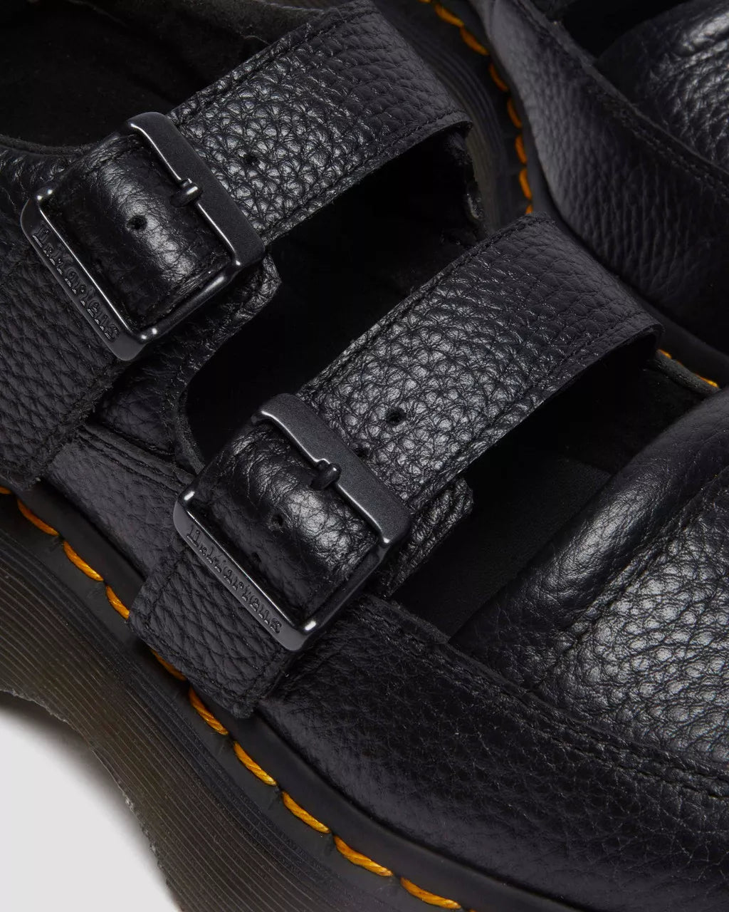 Buzz Milled Nappa Leather Mary Jane Shoes