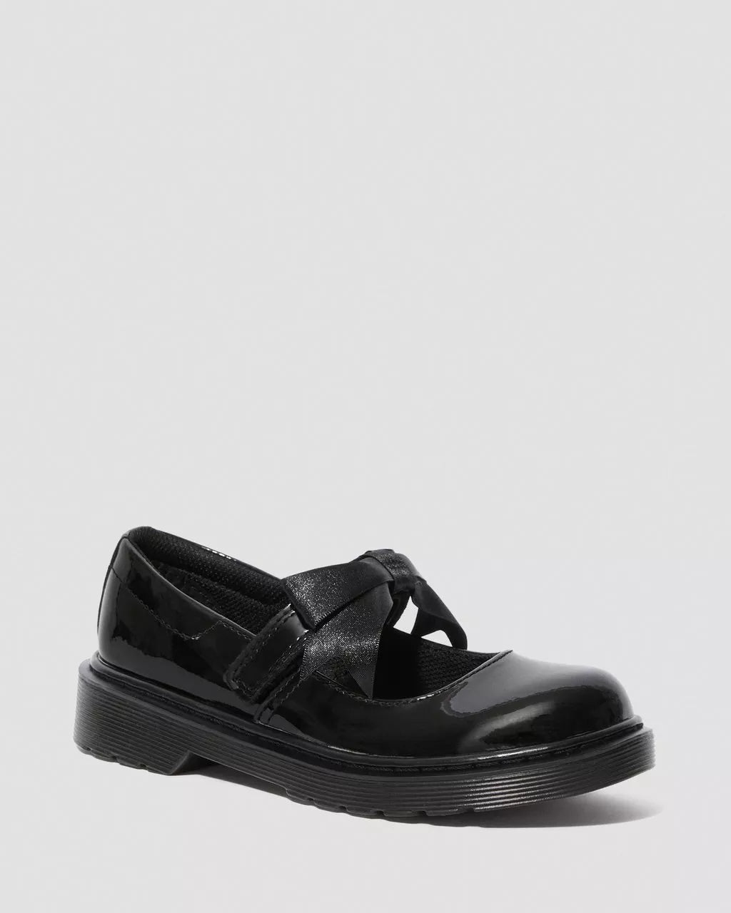 DR MARTENS Junior Maccy II Patent Leather Mary Jane Shoes