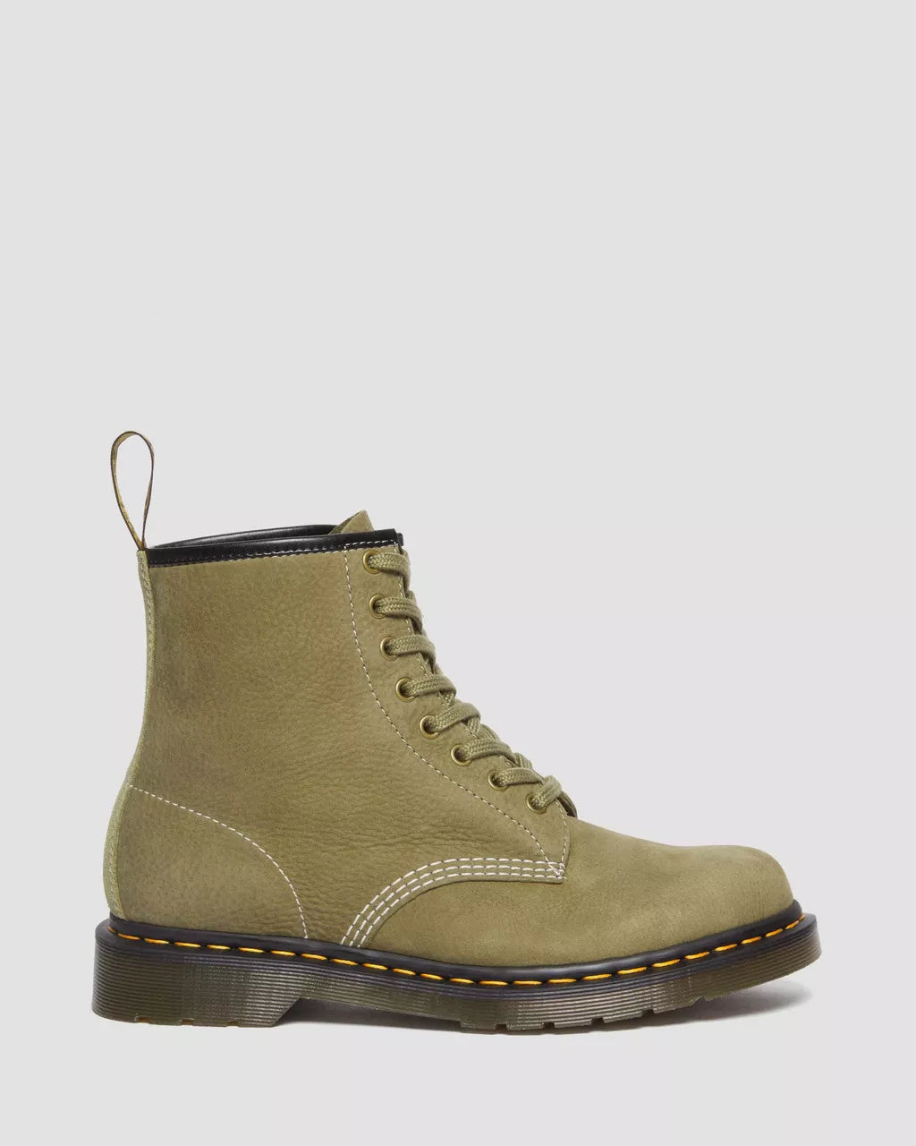 DR MARTENS 1460 Tumbled Nubuck Leather Lace Up Boots