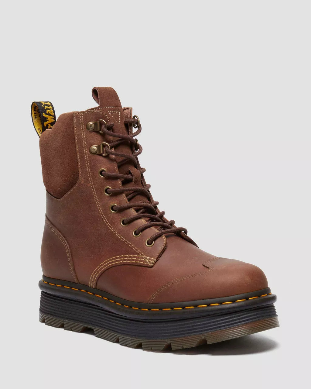 Zebzag Suede &amp; Leather Casual Lace Up Boots