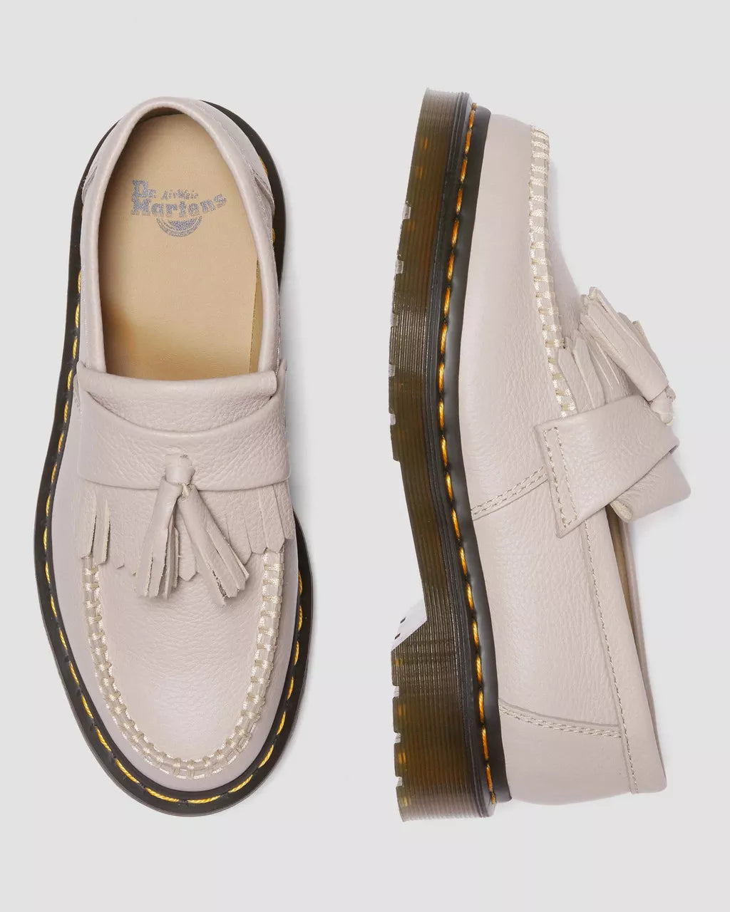 Adrian Virginia Leather Tassel Loafers