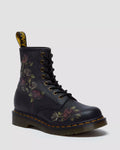 DR MARTENS 1460 Decayed Roses Leather Boots