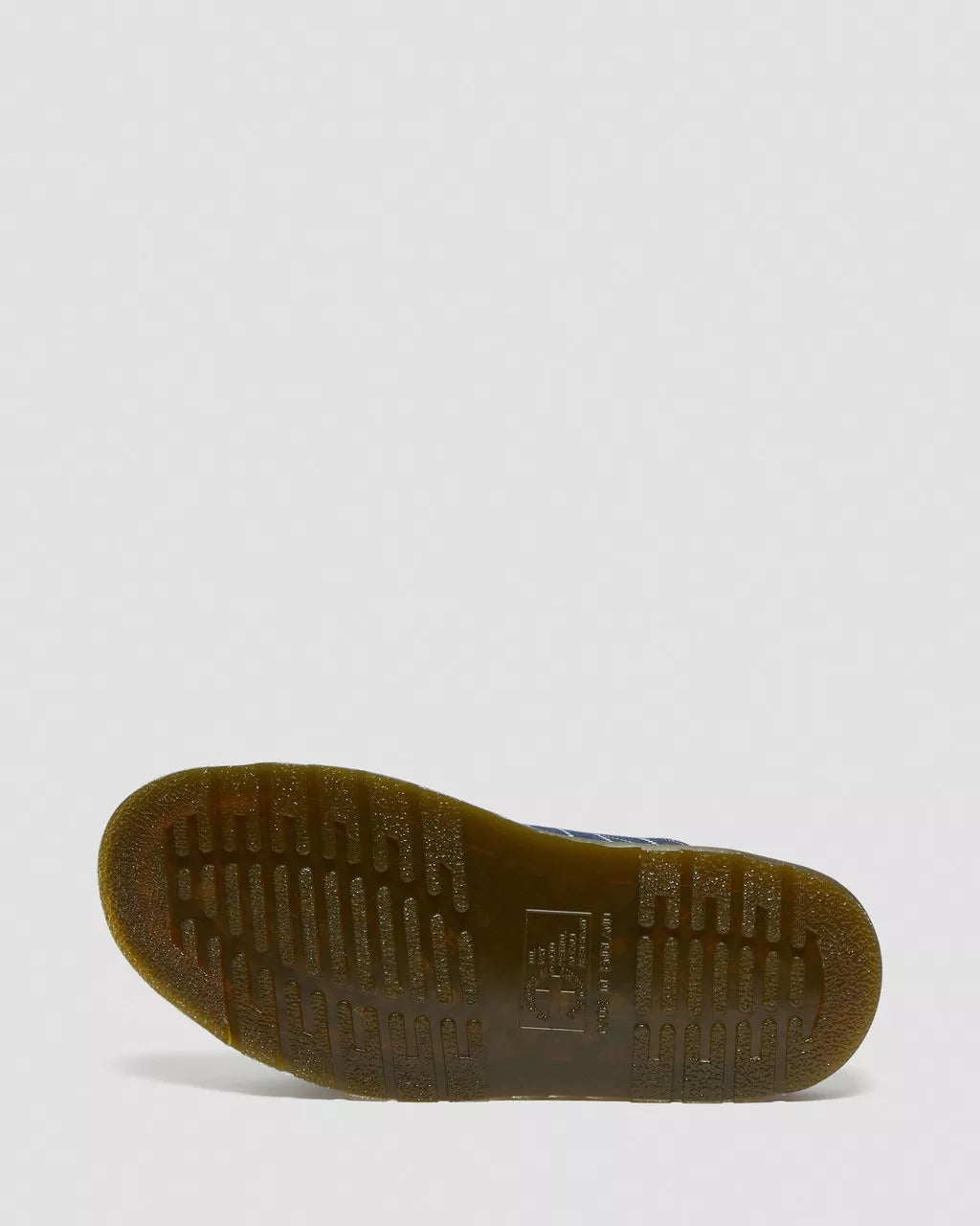 DR MARTENS Dayne Made in England Pinstripe Dot Slide Sandals