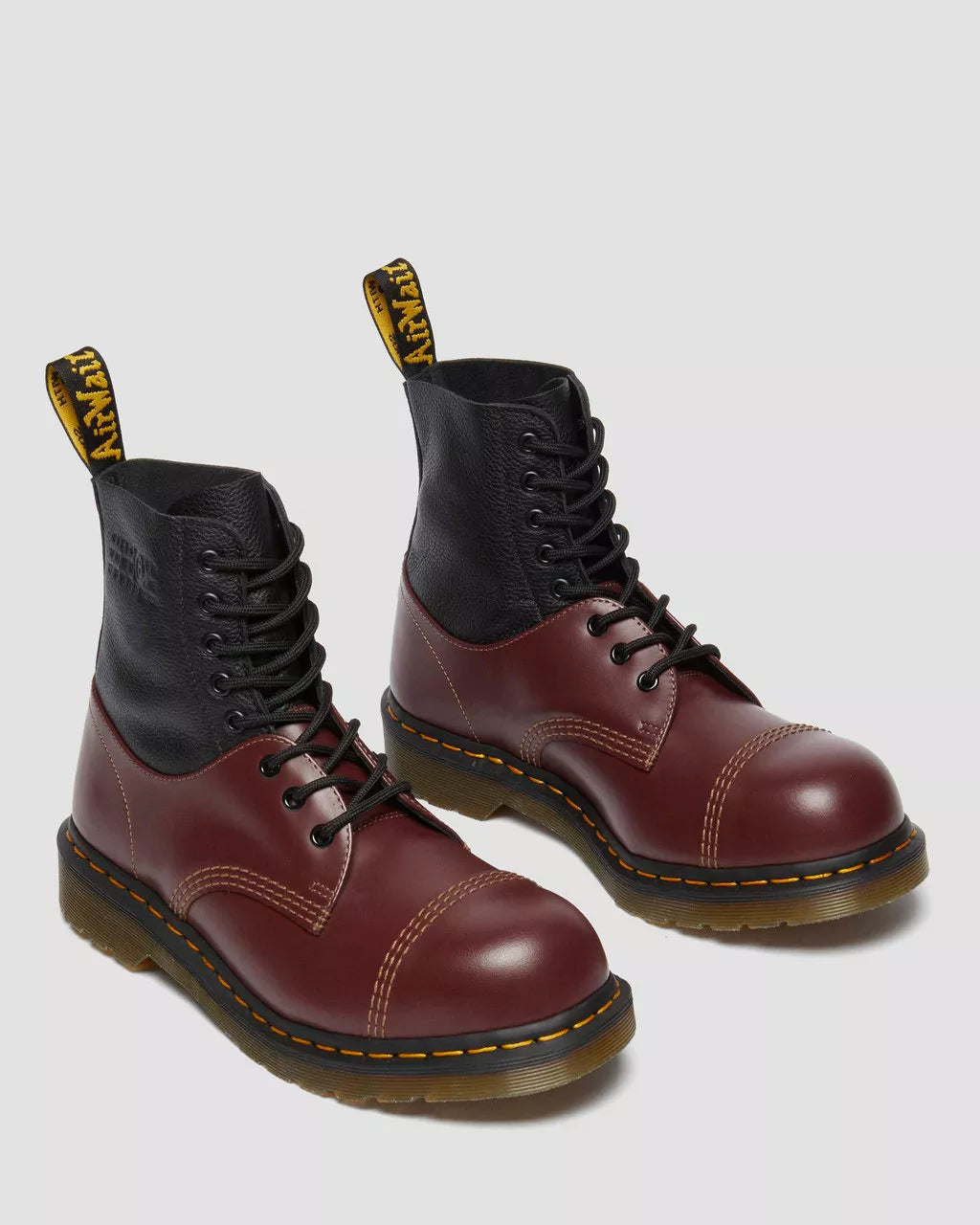 DR MARTENS 1460 / 1461 MM6 Steel Toe Leather Boots