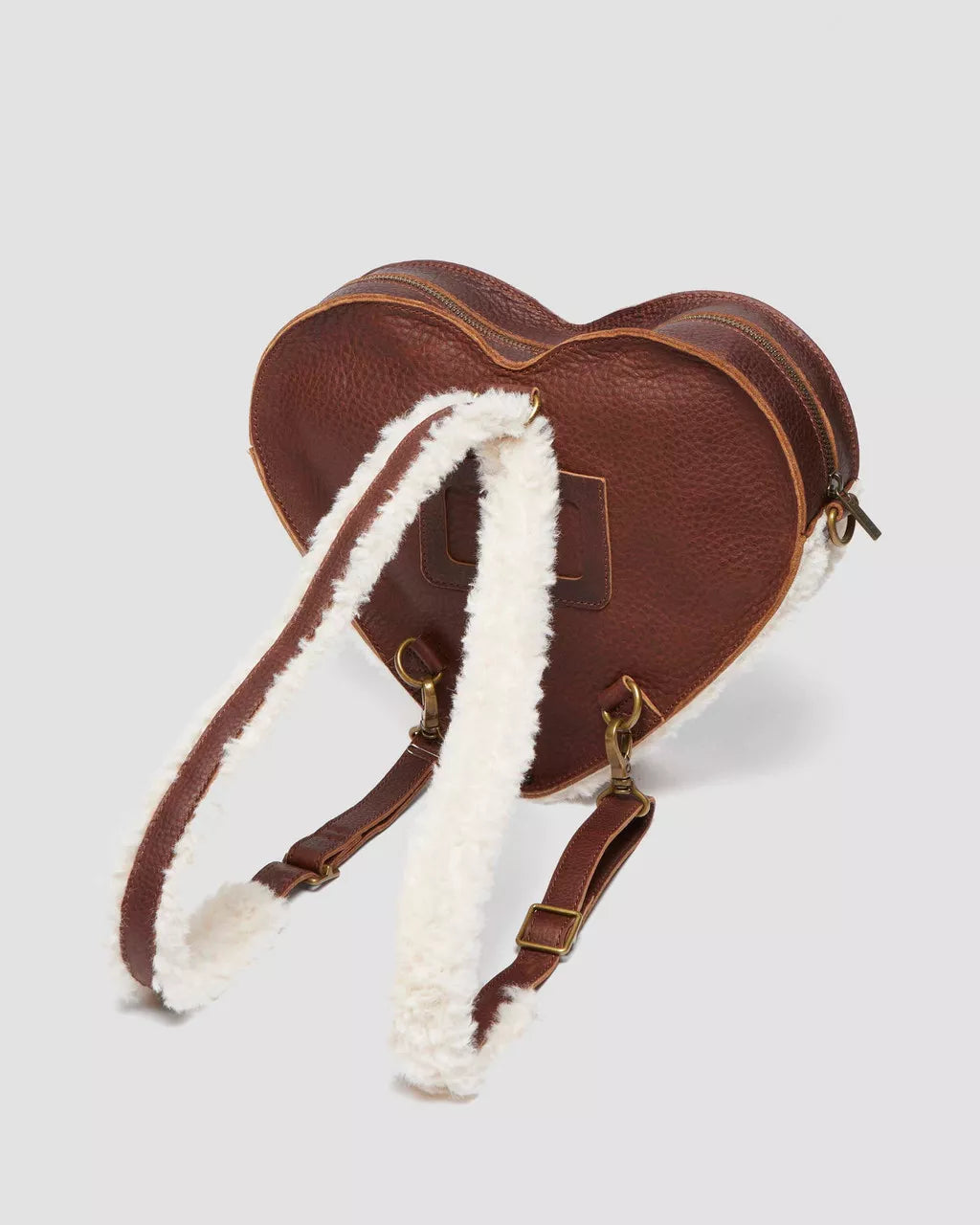 DR MARTENS Ambassador Leather Heart Shaped Bag