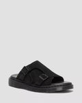 DR MARTENS Dayne Made in England Suede Slide Sandals