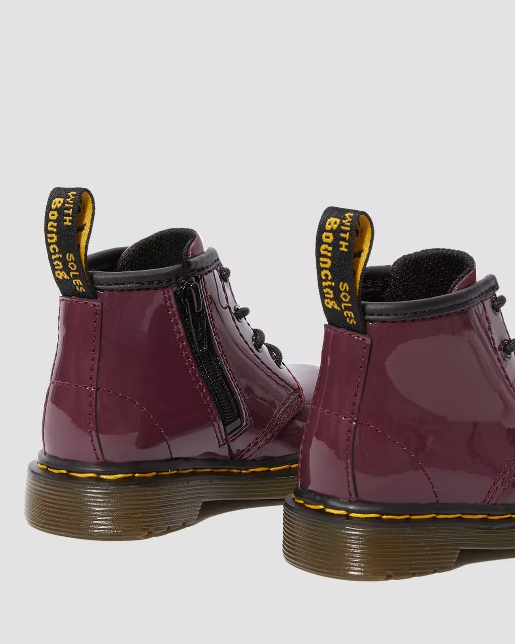 Infant 1460 Patent Leather Lace Up Boots