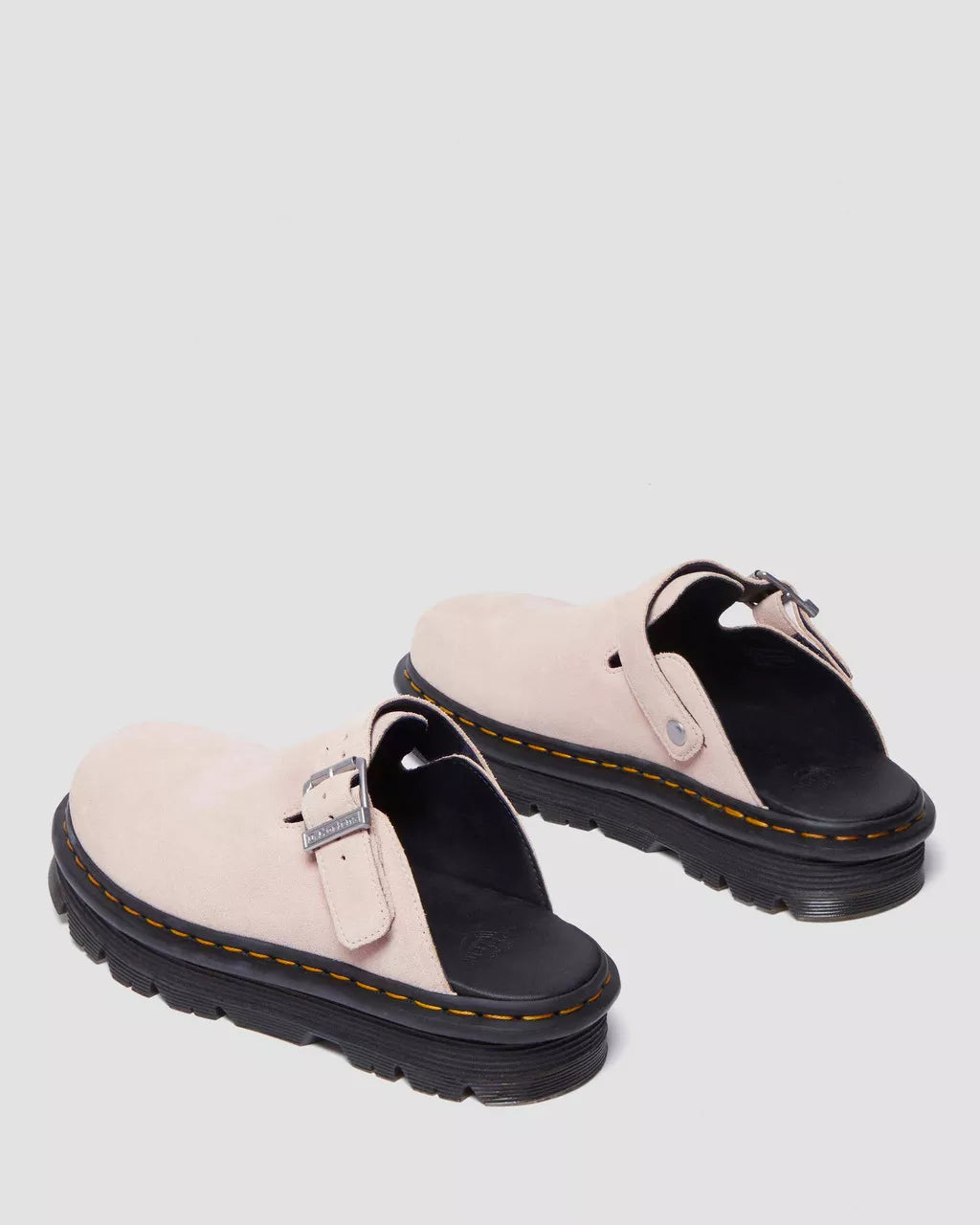 Zebzag Suede Casual Slingback Platform Mules