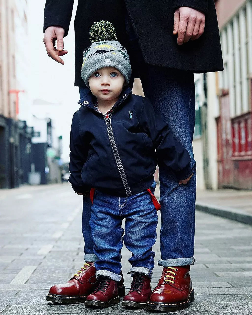 Toddler 1460 Softy T Leather Lace Up Boots
