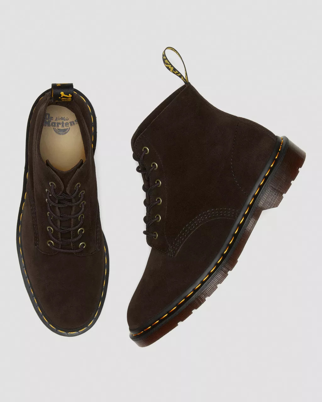DR MARTENS 101 Ben Repello Suede Ankle Boots