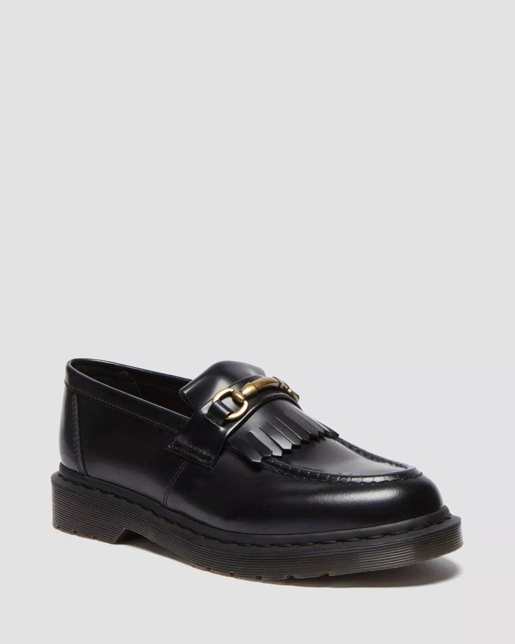 Adrian Snaffle Smooth Leather Tassel Loafers