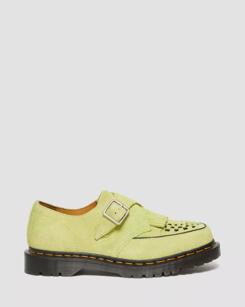 DR MARTENS Ramsey Suede Kiltie Buckle Creepers