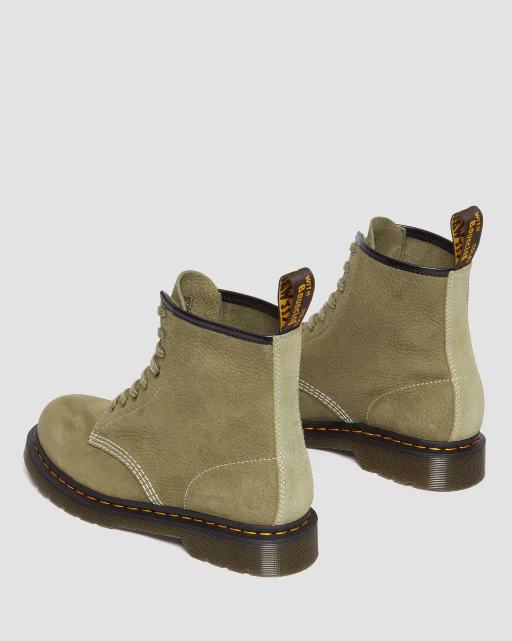 DR MARTENS 1460 Tumbled Nubuck Leather Lace Up Boots