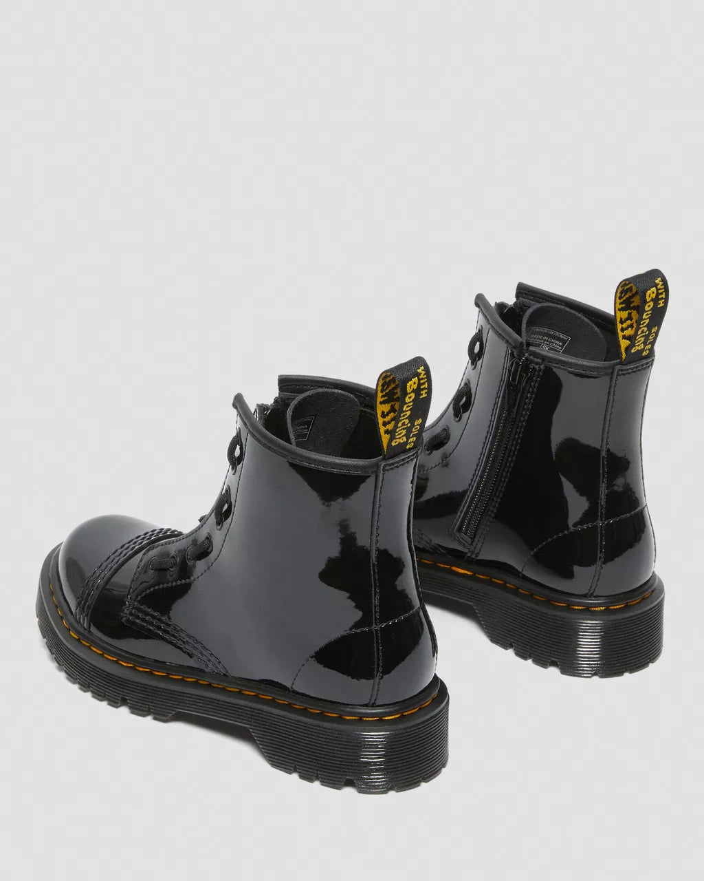 DR MARTENS Junior Sinclair Bex Patent Leather Boots