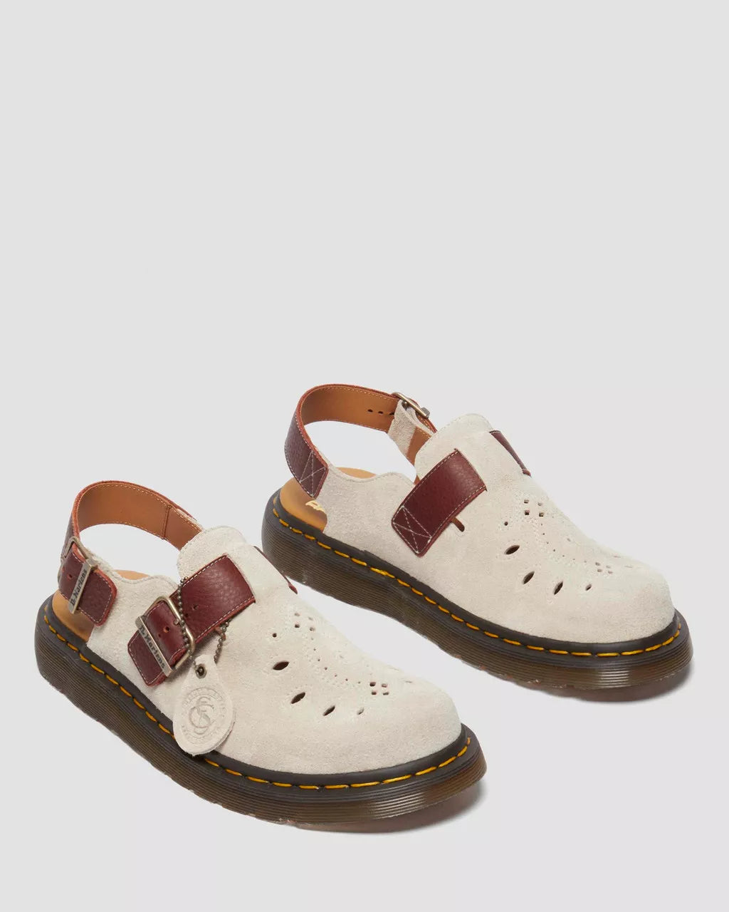 Jorge Leather &amp; Suede Mules