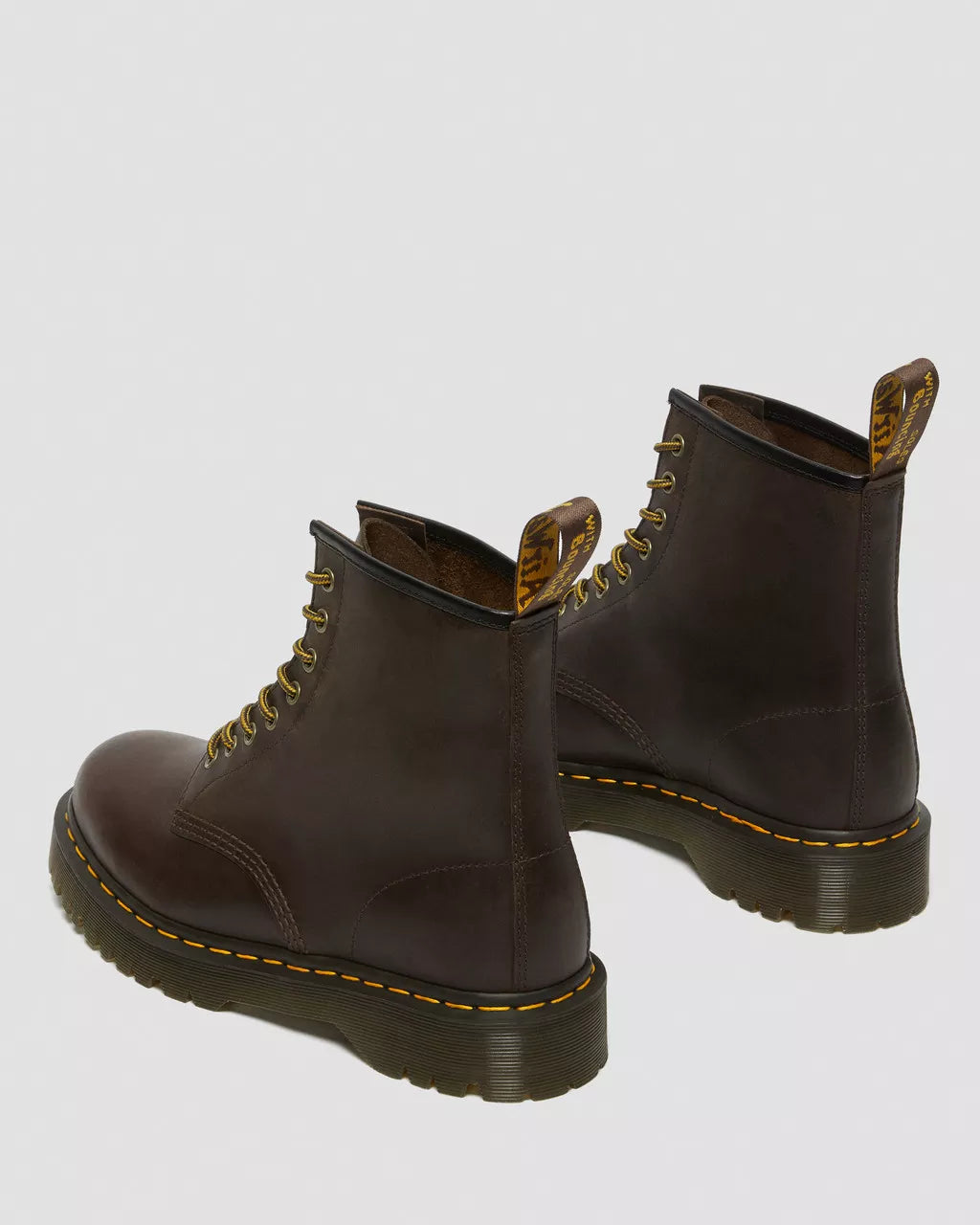 1460 Bex Crazy Horse Leather Lace Up Boots