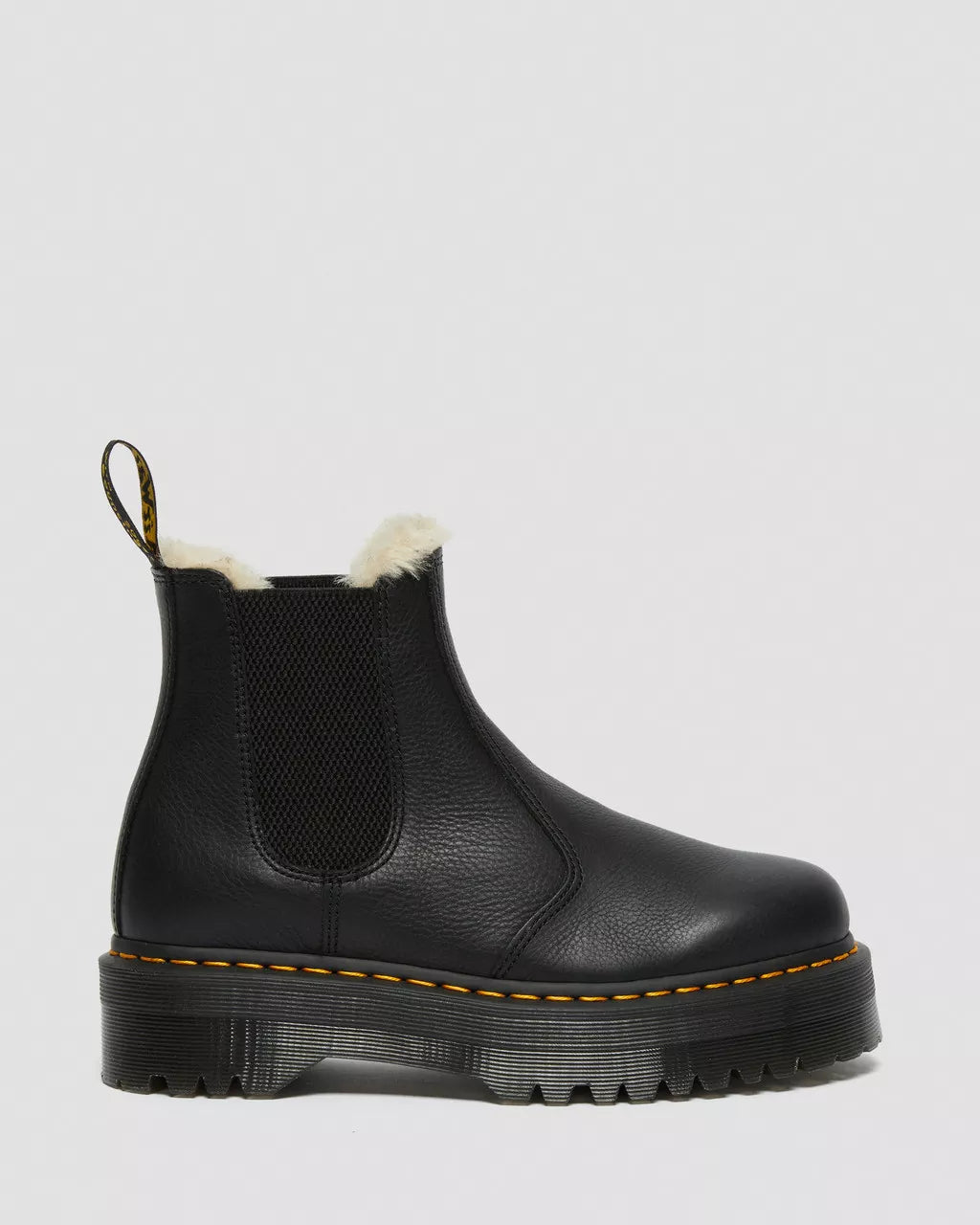 2976 Quad Fur Lined Platform Chelsea Boots