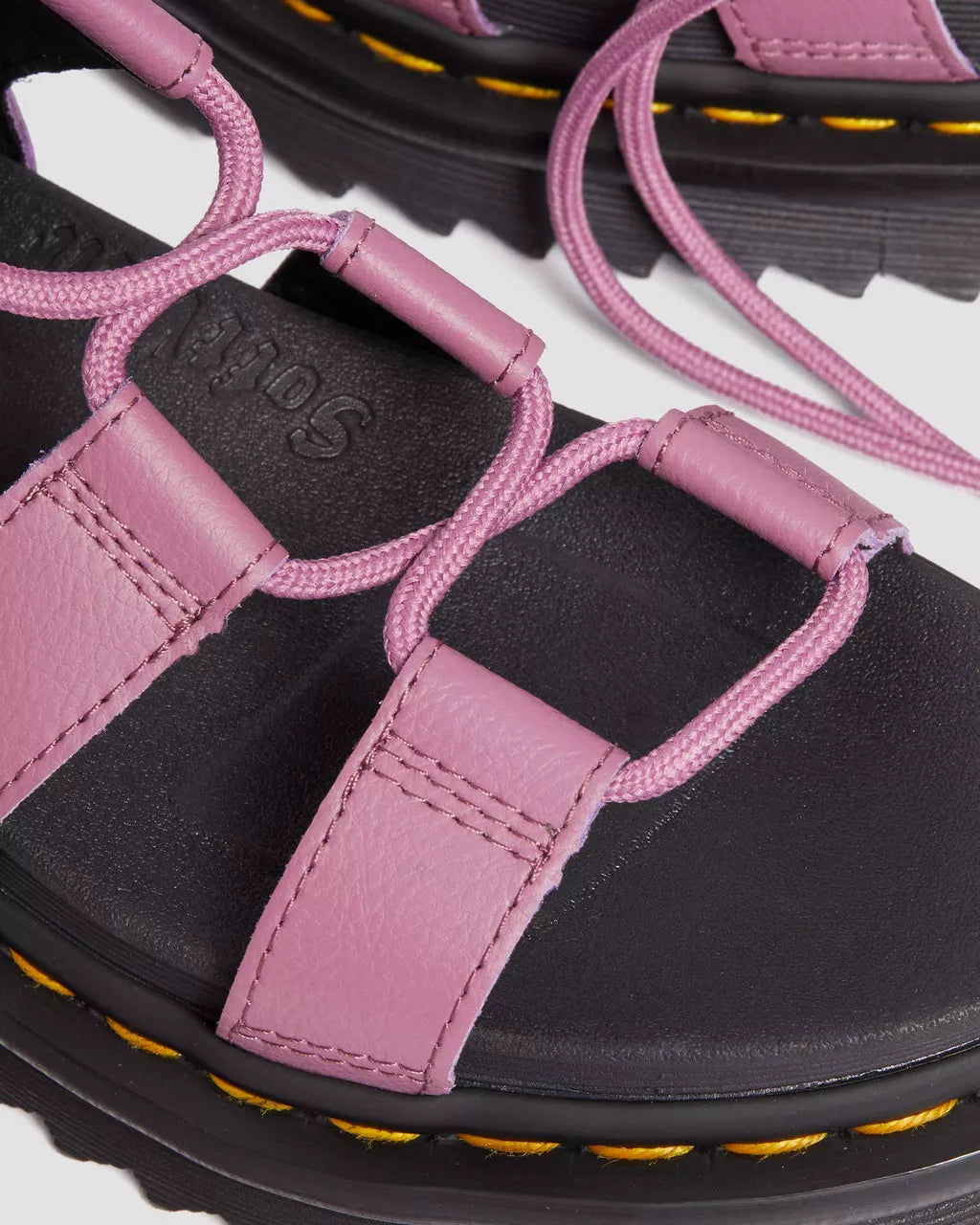 DR MARTENS Nartilla Leather Gladiator Sandals