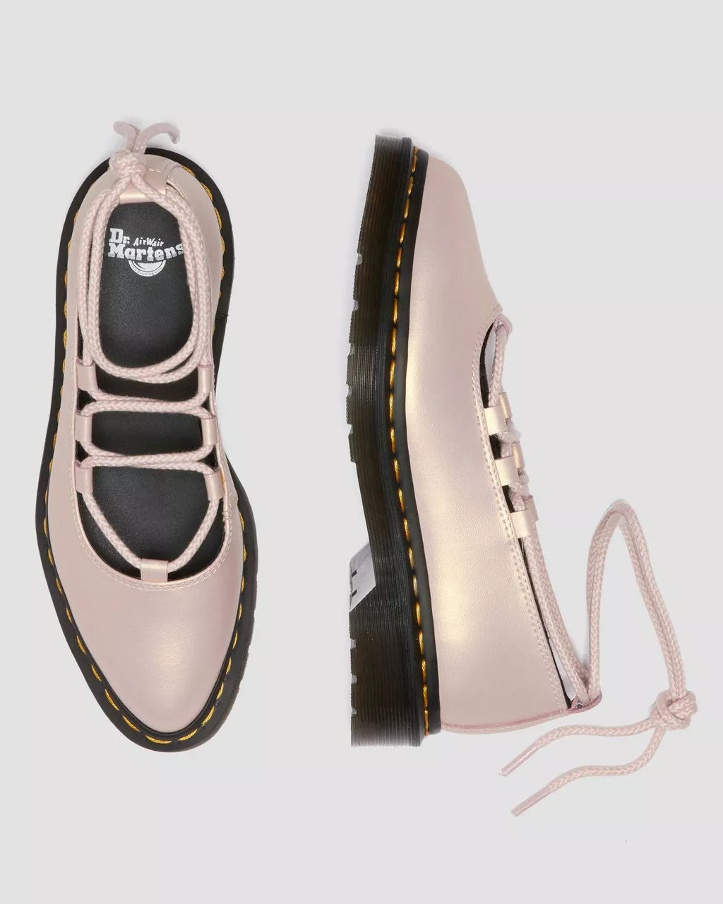 Elphie Ii Iridescent Leather Ballet Flats